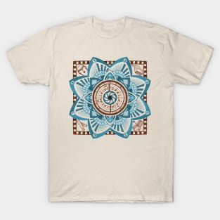 Salsa Mandala Color Version T-Shirt